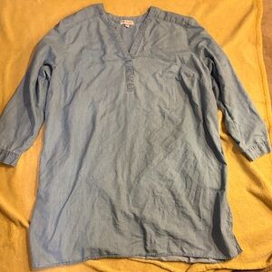 Kim Rogers Light Blue Casual Dress